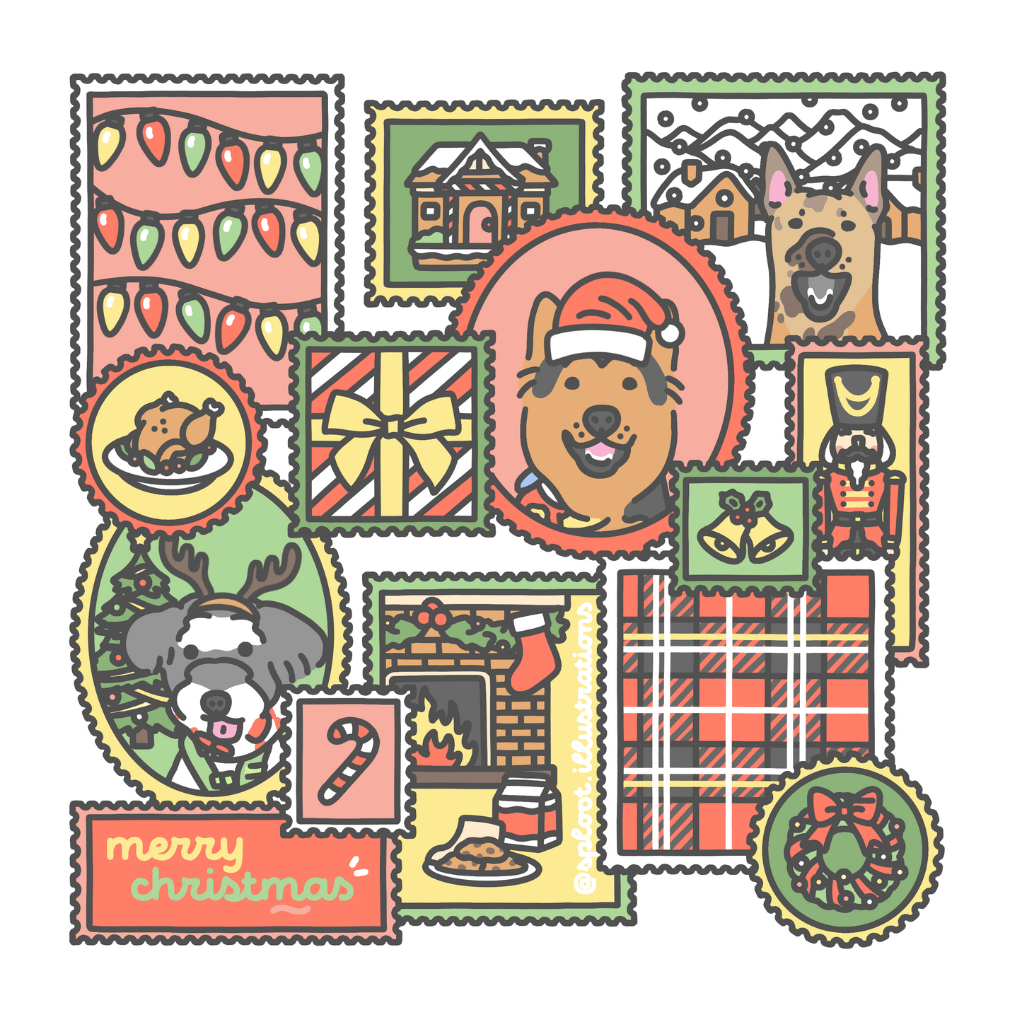 加購產品 - 聖誕主題畫
