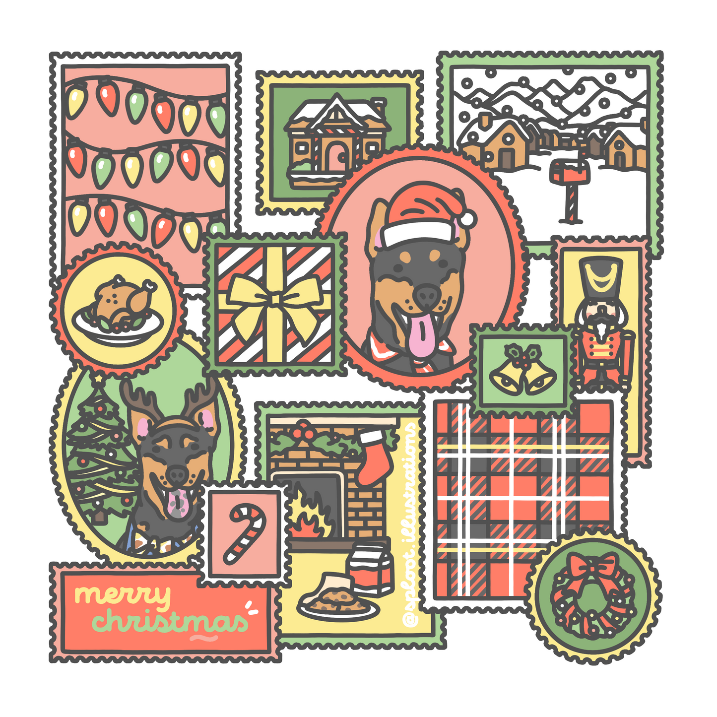 加購產品 - 聖誕主題畫