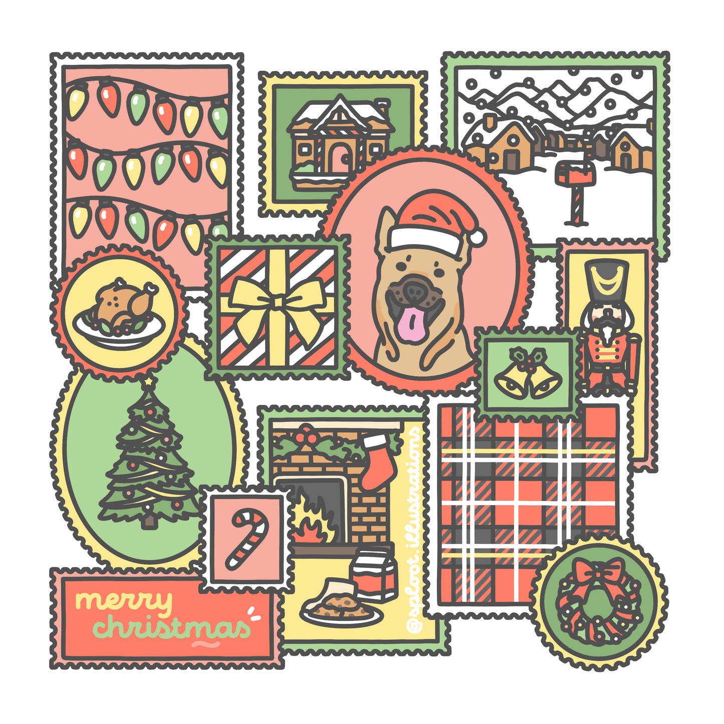 加購產品 - 聖誕主題畫