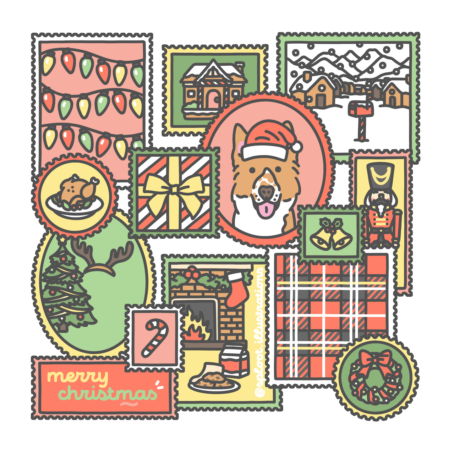加購產品 - 聖誕主題畫