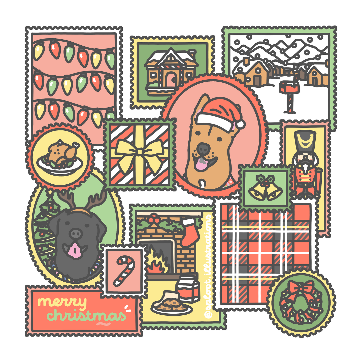加購產品 - 聖誕主題畫