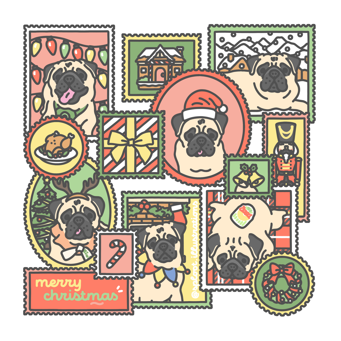加購產品 - 聖誕主題畫