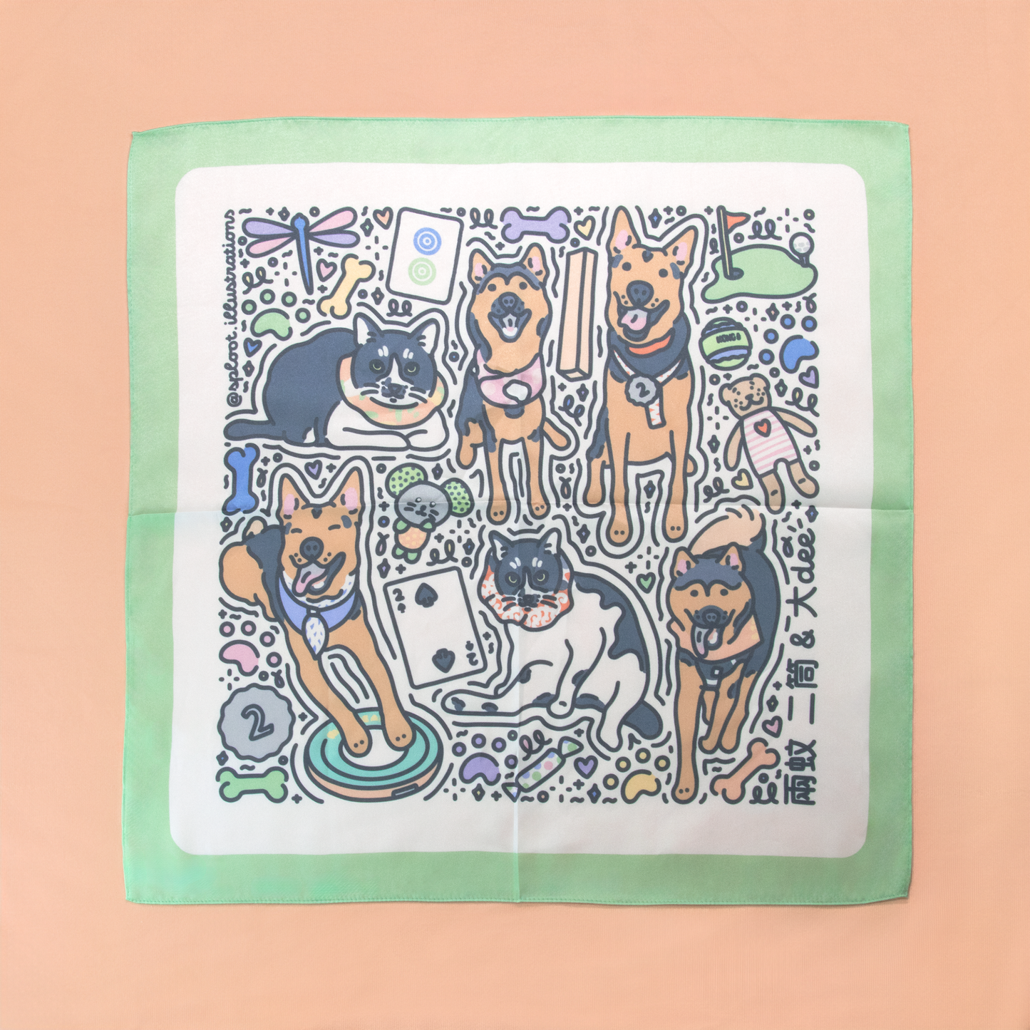 加購產品 - 仿絲巾