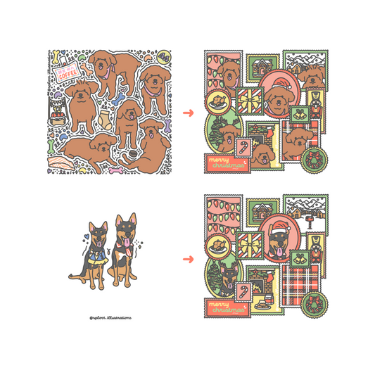 加購產品 - 聖誕主題畫