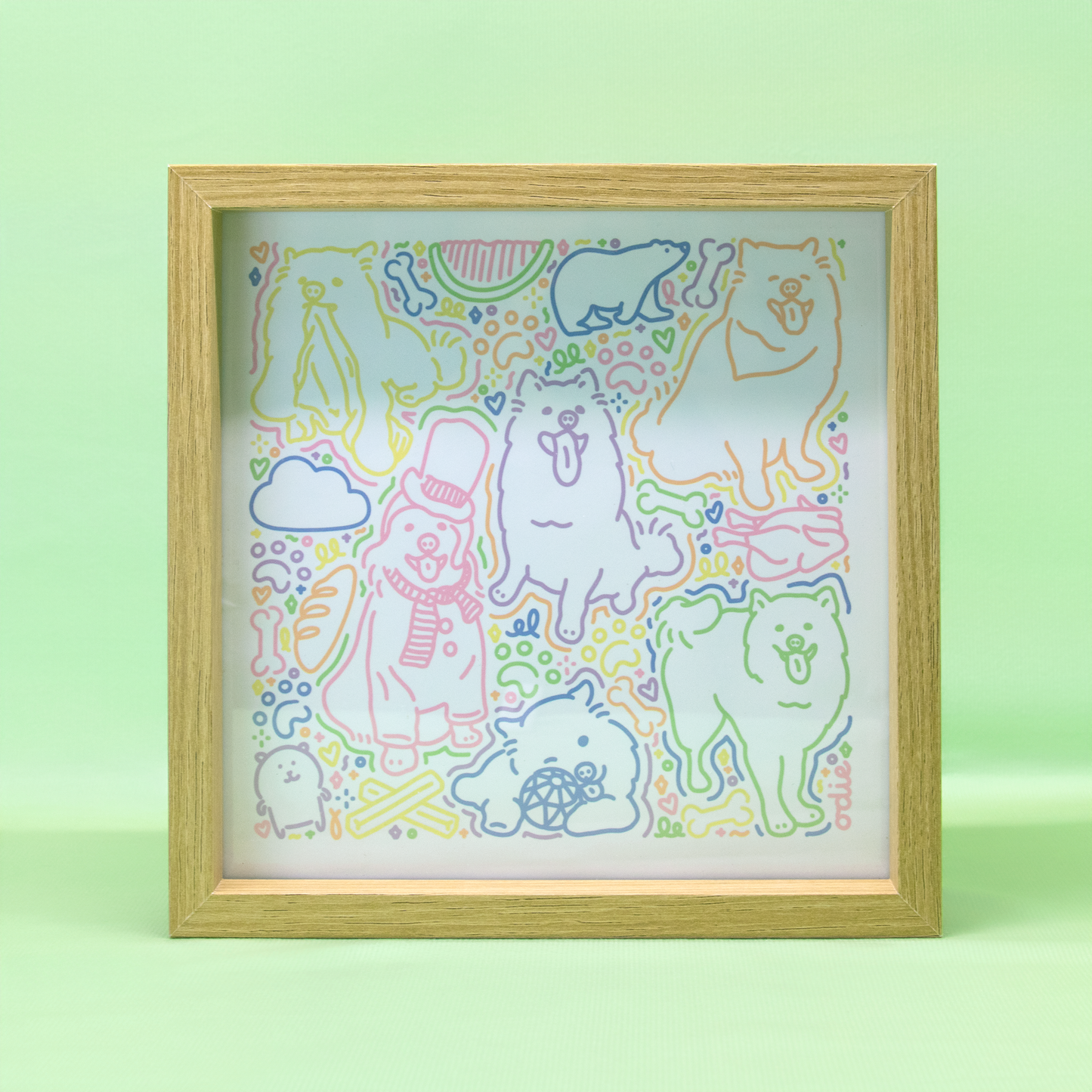 加購產品 - 木框畫